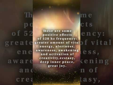 528 Hz Positive Transformation