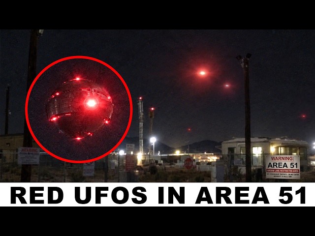 This Viral Video of RED ORBS From AREA 51 Is Real… And It’s Freaking Everyone Out