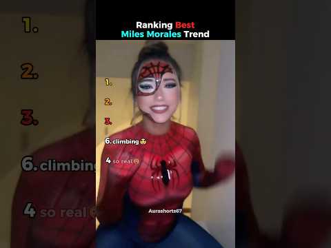 Ranking Best Miles Morales Trend #usa