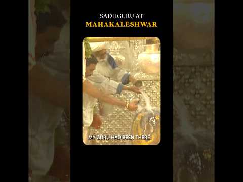 Sadhguru at Mahakaleshwar, Ujjain