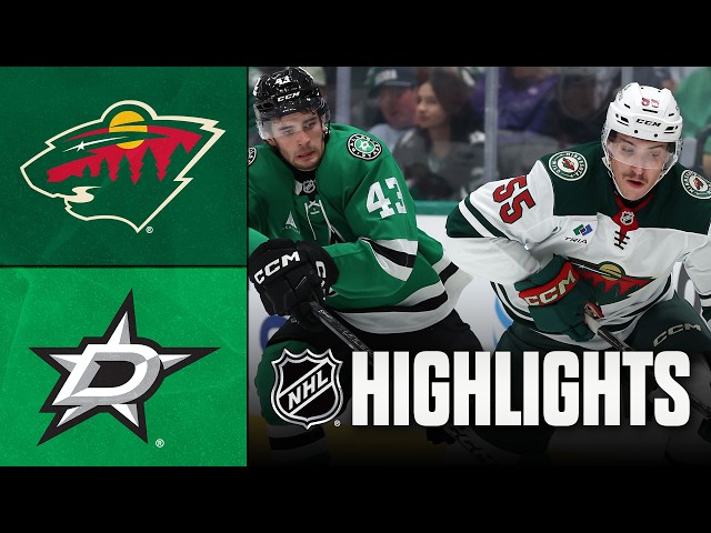 Wild vs. Stars | NHL Preseason Highlights | Sep 23, 2026