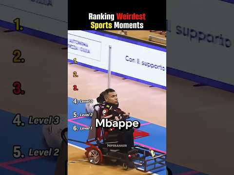 Ranking Weirdest Sports Moments #usa