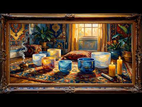 All 7 Chakras Healing | 432 Hz | Crystal Singing Bowls | Chakra Meditation | Healing Music