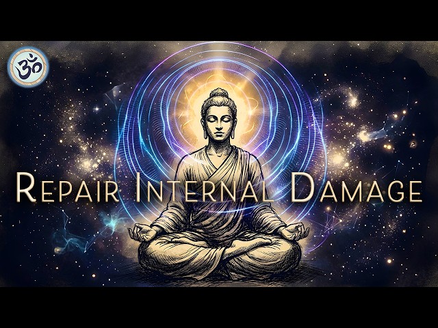 Solfeggio Frequencies + 2.5Hz Binaural Beats - Whole Body Regeneration - Repair Internal Damage