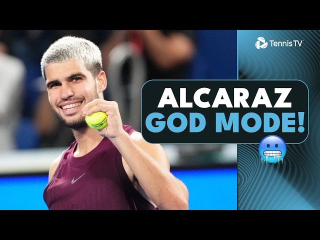 The Most COMPLETE Alcaraz Performance We've Seen? ???? | Tokyo 2025 Extended Highlights