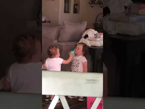 Cute Twin Babies Caught On Camera part 4 #short #cutebabyvideo #funnybaby