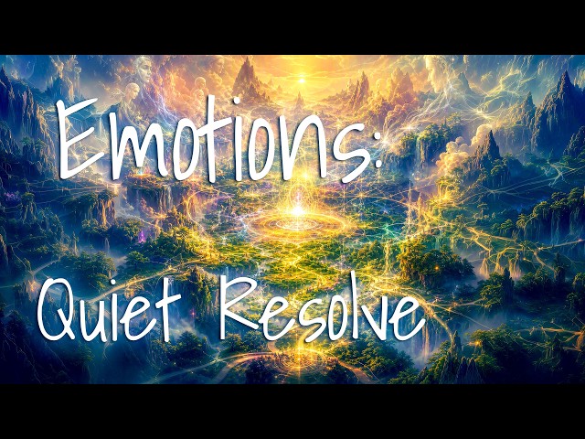 EMOTIONS: “QUIET RESOLVE” A Soundscape for Peaceful Inner Descent into The Realm of Still Light