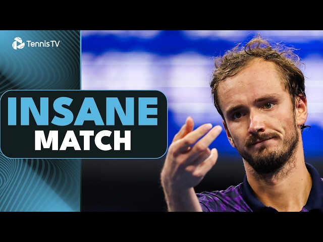 ROLLERCOASTER Medvedev & Tien BATTLE ???? | Beijing 2025 Condensed Match