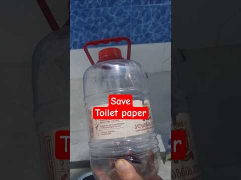 DIY toilet paper  ????waterproof hanger made easy #lifehacks #lifeadvice