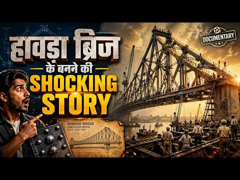 Howrah bridge's Amazing History | Complete Construction Story | Tata Steel Connection | West Bengal