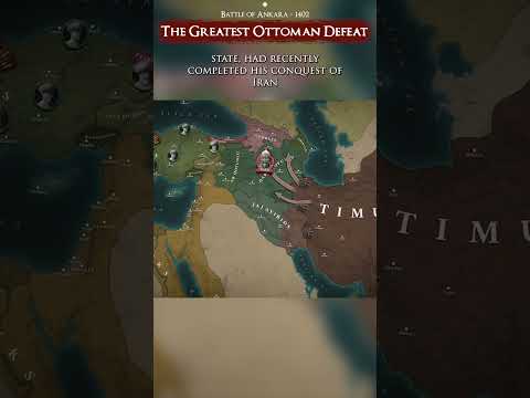 Timur vs Bayezid: When the Underdog Wins Spectacularly #History #Ottoman #Shorts
