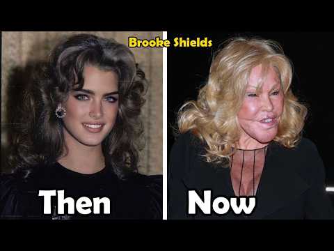 Movie actresses then and now