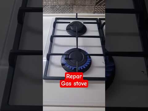 easily #repair gas stove with your hands #easytips #diy #hometips #shorts