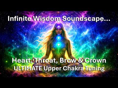 Infinite Wisdom Soundscape: Aligning the Upper Four Chakras with Sacred Impulse Music Frequencies