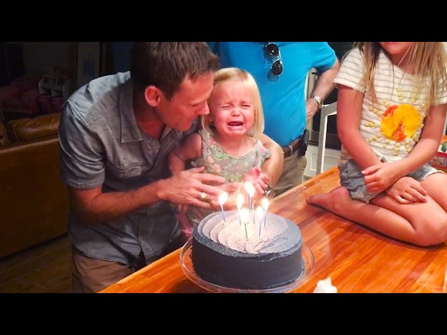 Baby Keeps Blowing Out Birthday Candles | Baby Birthday is RUINED! | Birthday Fails