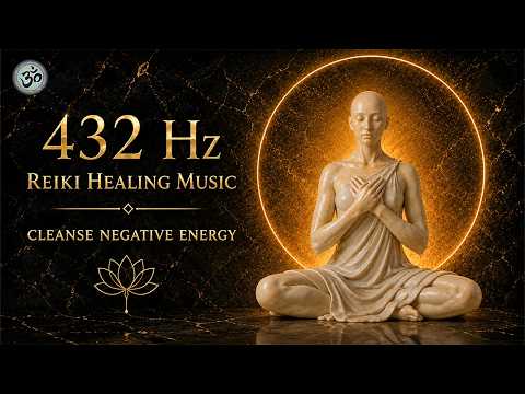 432 Hz Reiki Healing Music | Cleanse Negative Energy | Emotional & Physical Healing